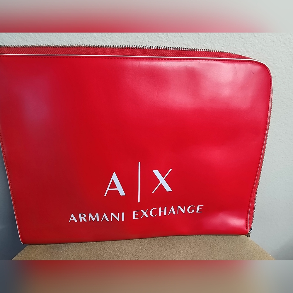 Armani Exchange Portfolio / Small Laptop Bag